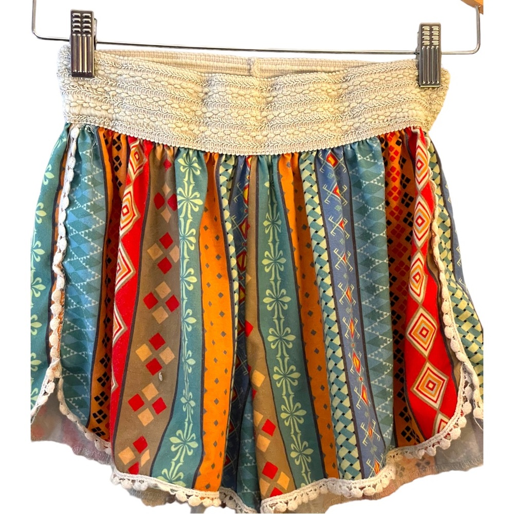 Love U Dear, Multi Colored, Stripe Pattern Shorts… - image 4